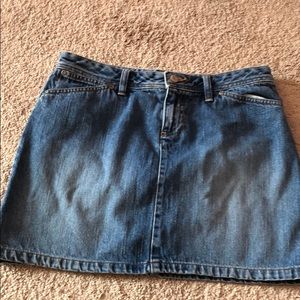 Old Navy denim skirt